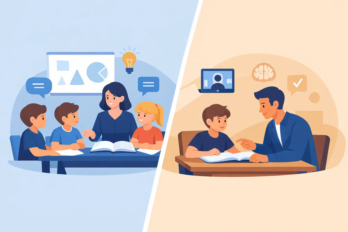 Small Group Versus Private Tuition for Your Child