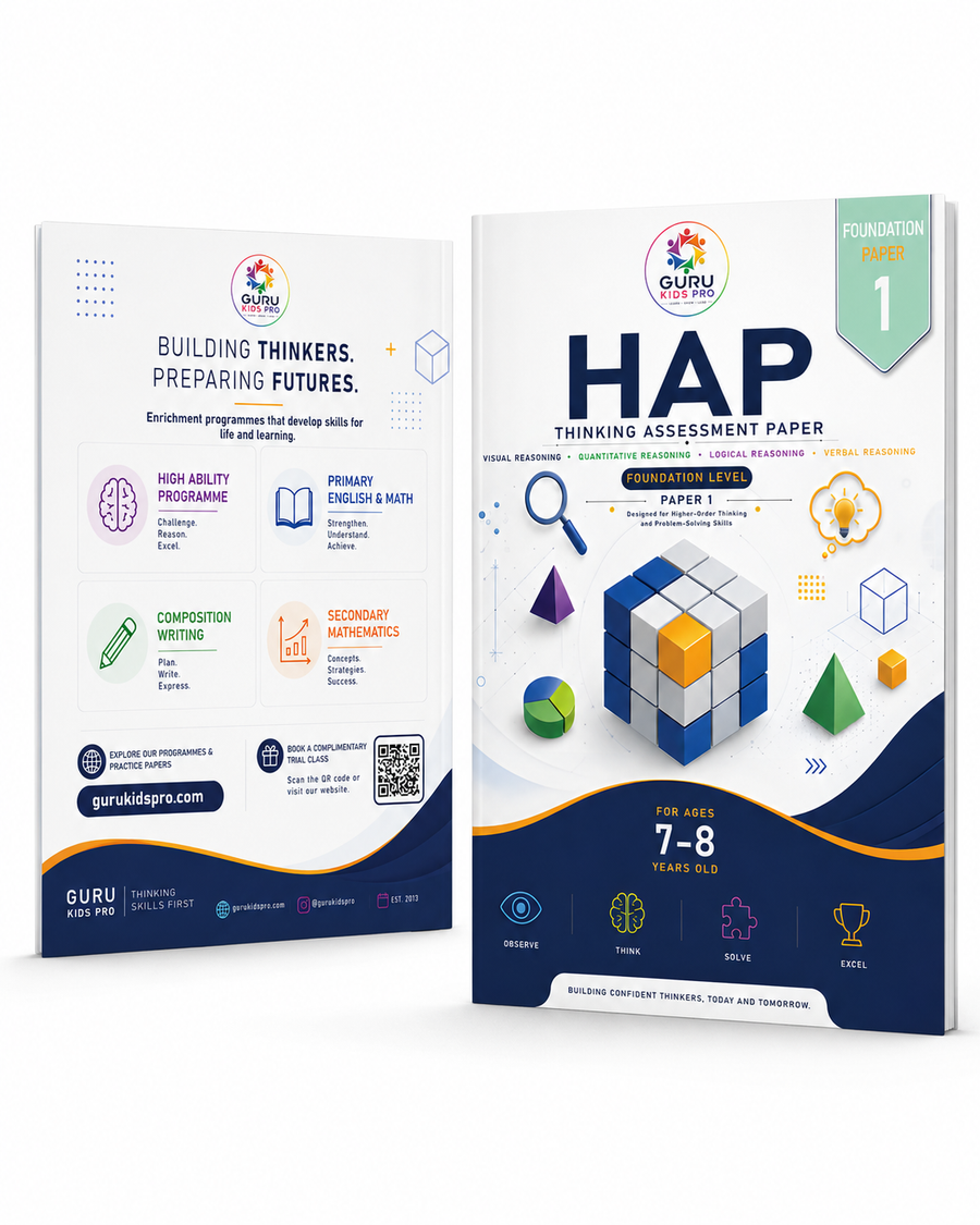 HAP Thinking Assessment Paper | Foundation Single Pack Ages 7–8