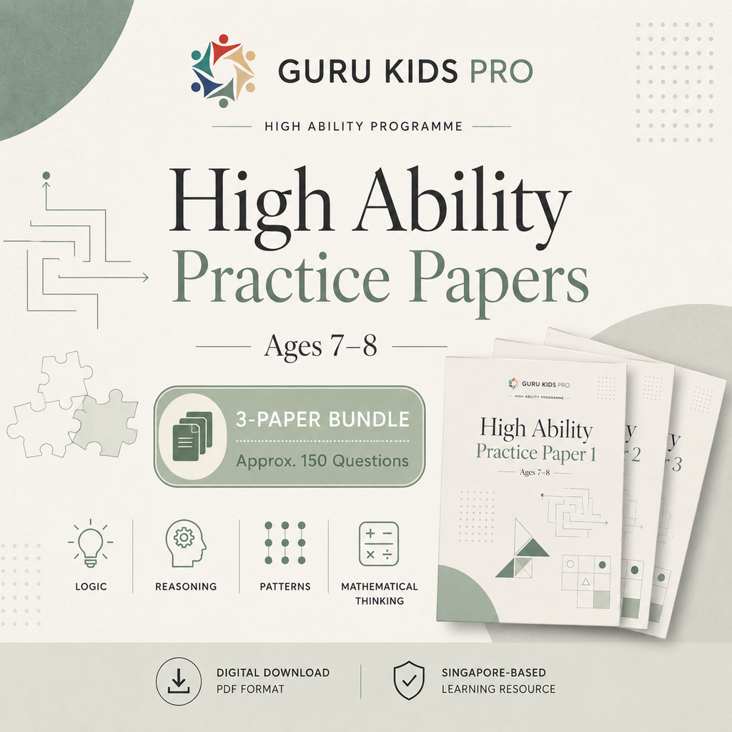 HAP Thinking Assessment Papers | Foundation Pack of 3 Ages 7–8