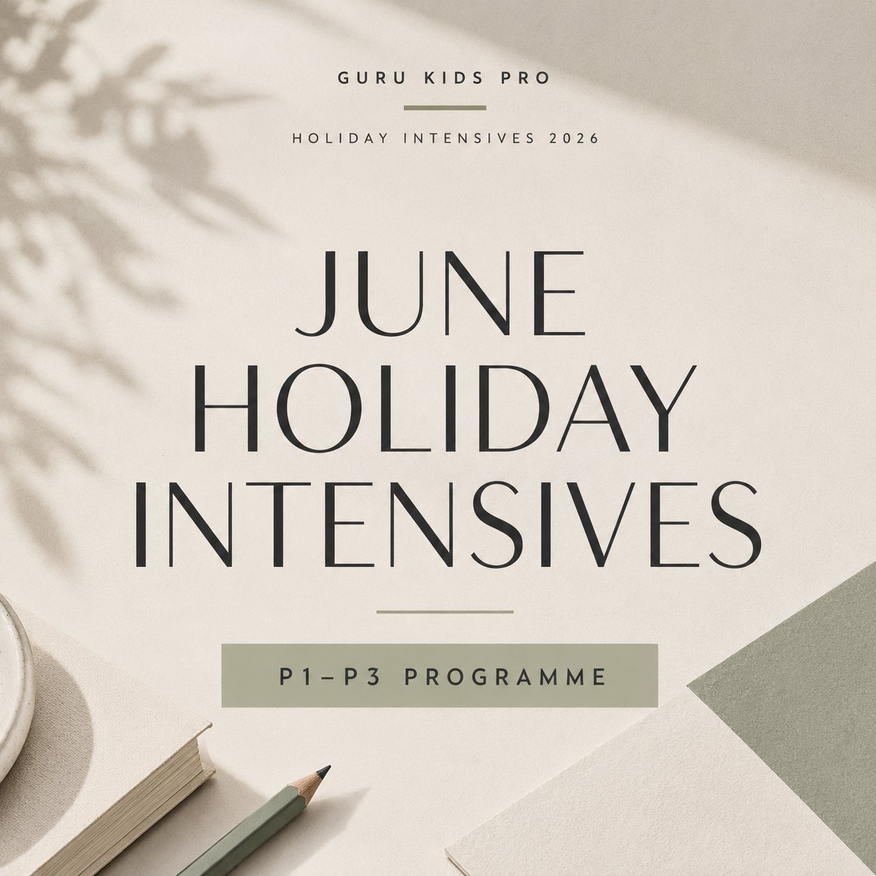 P1–P3 June Holiday Programme (Online Checkout)