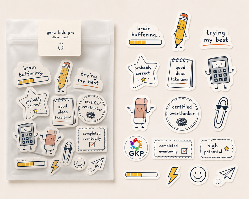 Quiet Smart Sticker Pack
