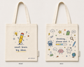 Small Brain, Big Ideas Tote Bag