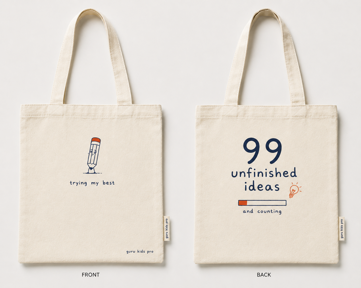 Trying My Best Tote Bag