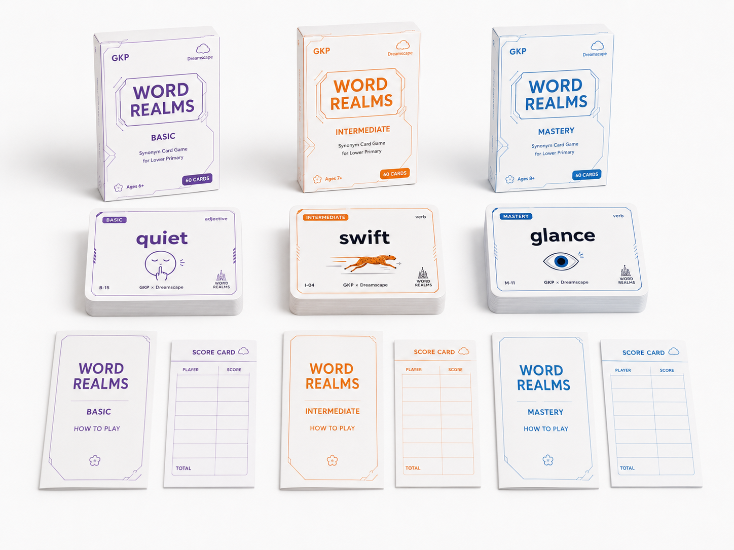 Word Realms: Synonym Card Game