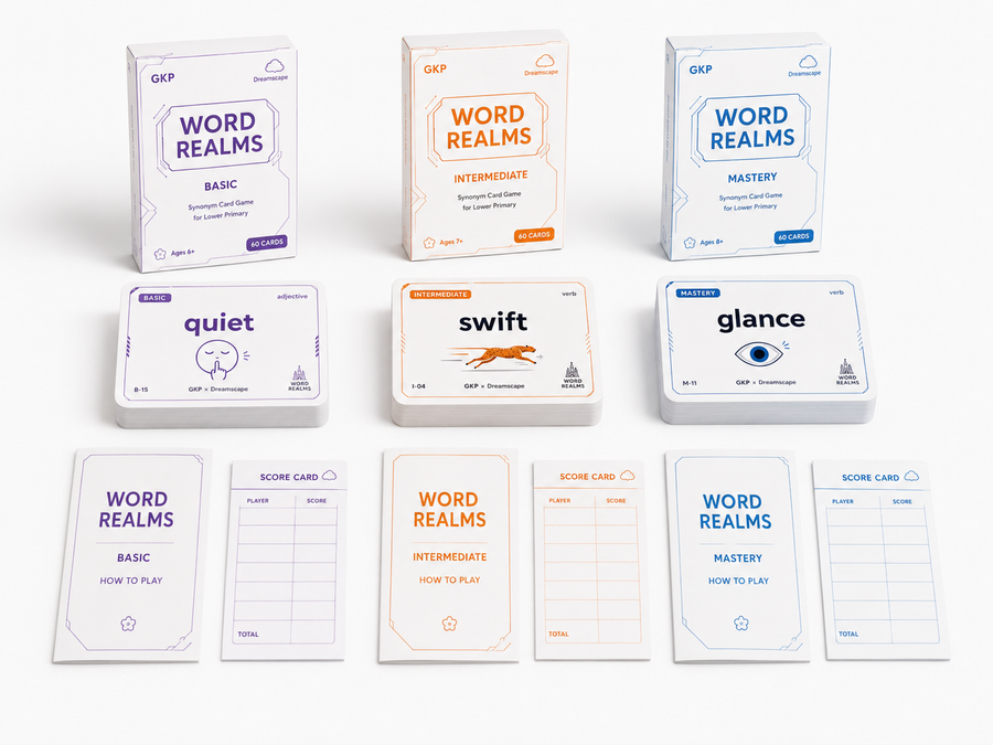 Word Realms: Synonym Card Game